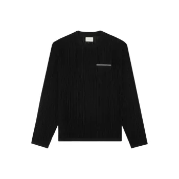 AIME LEON DORE Long Sleeve Mesh Knit Tee
