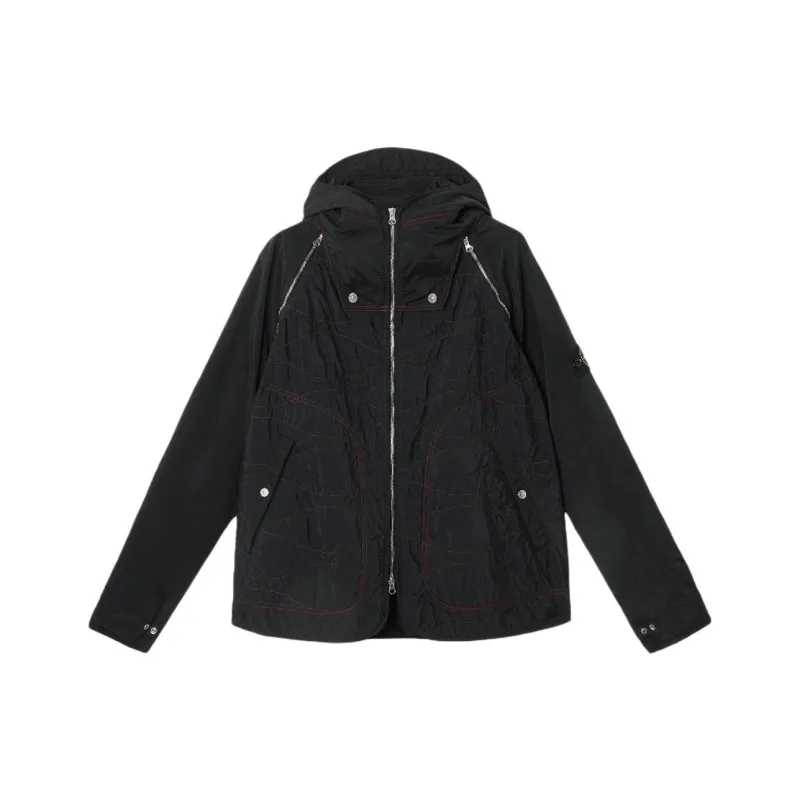STONE ISLAND Snake Year Limited Collection Jackets Unisex Black-0
