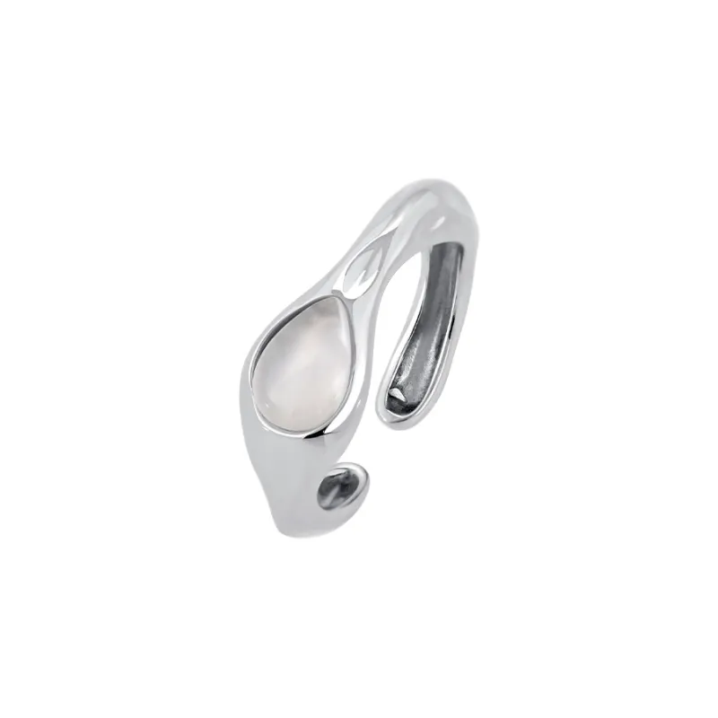 YPYN S925 Silver Rings Women's Silver-0