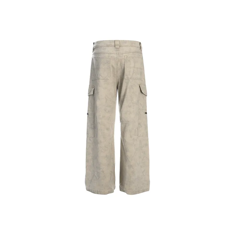 ONITSOP Cagos Floor Length Casual Pants Men's Apricot-2