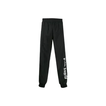 PALM ANGELS Knitted Sweatpants Men Black