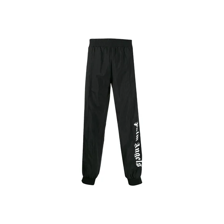 PALM ANGELS Knitted Sweatpants Men Black-0
