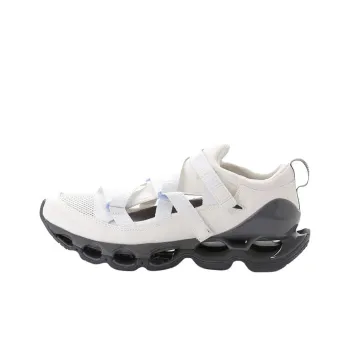 Emmi x Mizuno Anti Slip Wear Resistant Low Top Casual Running Shoes Women's White