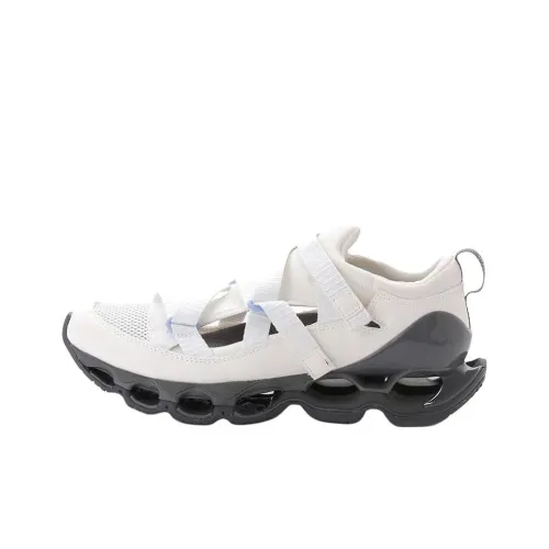 Emmi x Mizuno Anti Slip Wear Resistant Low Top Casual Running Shoes Women's White