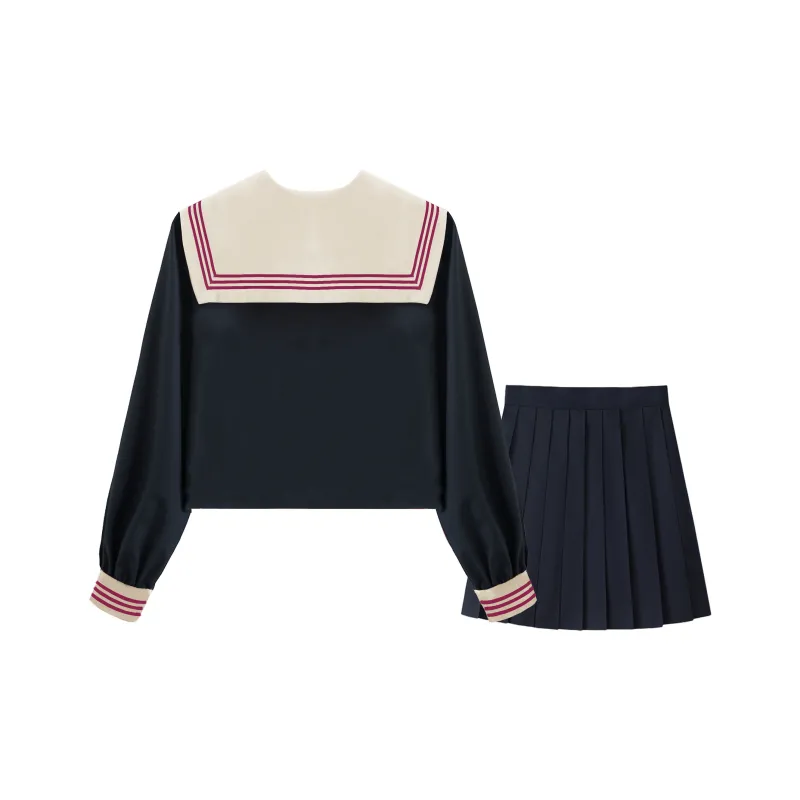 Luohua Candy Two Piece Skirt Sets Women's-3