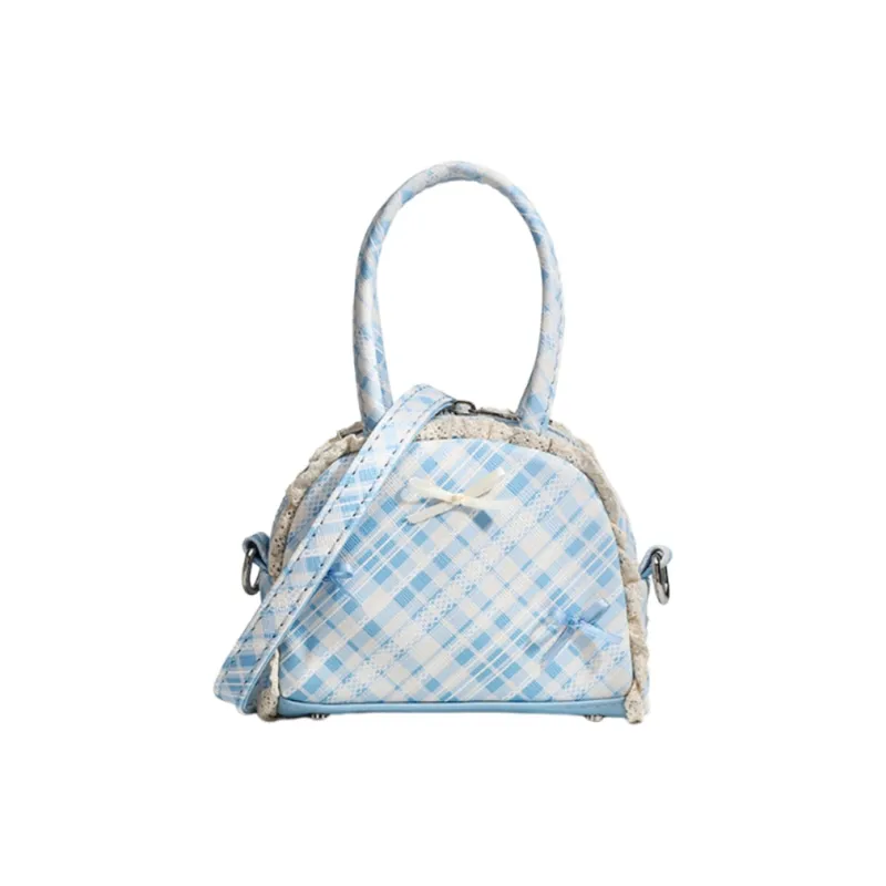 Bywhich PU Crossbody Handbag Women's Blue-1