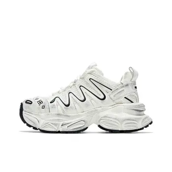 HR Low Top Chunky Sneakers Women's White Polished