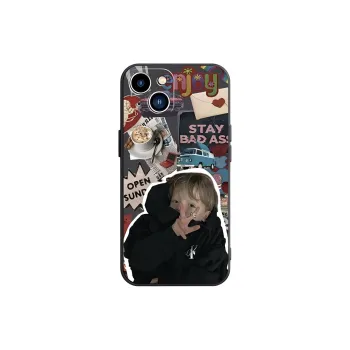 Wei Xin TPU Material Western Patchwork Boy Phone Cases Compatibility With Apple IPhone 16/15/13/14/Pro/Max