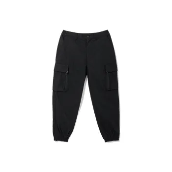 New Era Casual Pants Unisex Black