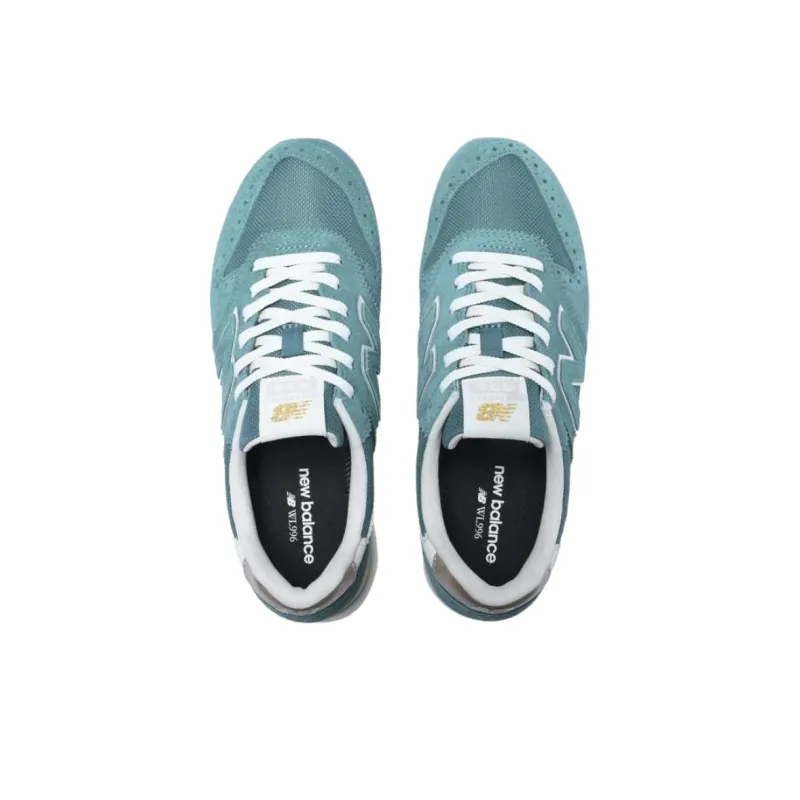 New Balance NB 996 Cushioning, Slip Resistant, And Abrasion Resistant Low Top Casual Shoes Unisex Turquoise-3