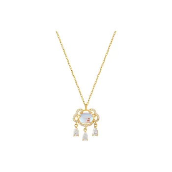 YPYN S925 Silver Necklaces Women's