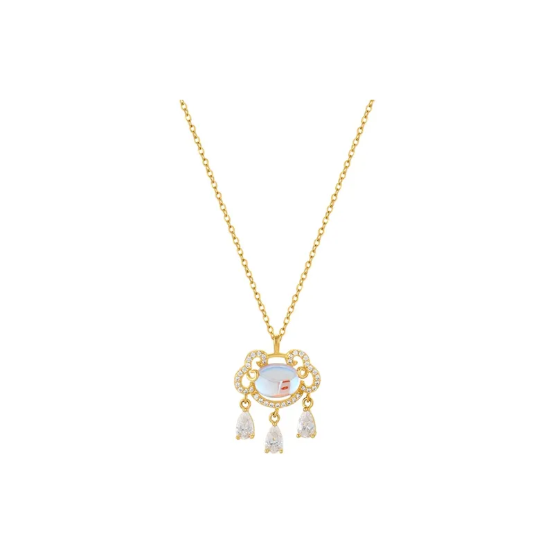 YPYN S925 Silver Necklaces Women's-0