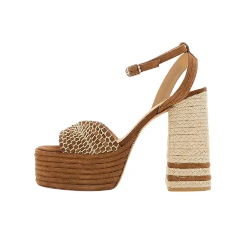 Castañer Ferosa One Strap Sandals 14cm Women's Tobacco
