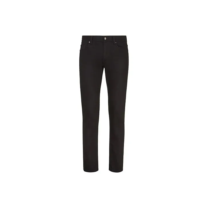 FENDI Ff Embroidered Slim fit Jeans-0