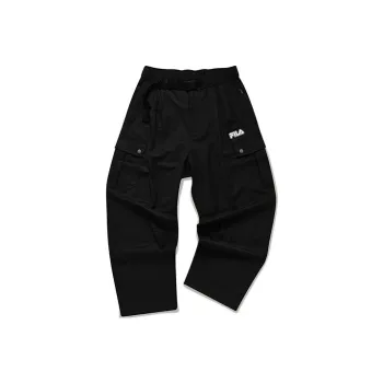 FILA FUSION TOKYO STUDIO Cargo Pants Men's Pitch Black
