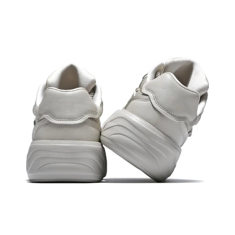 JIANDONG Cushioning Abrasion Resistant Breathable Waterproof Slip Resistant Low Top Chunky Sneakers Men's-3