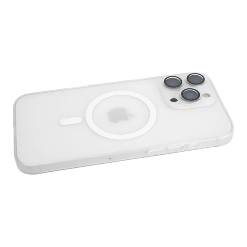 Wei Xin Acrylic Material Mist Skin Matte Magnetic Phone Cases Compatible With IPhone 16/15 Pro Max/Apple 13/14 Pro/Max-15