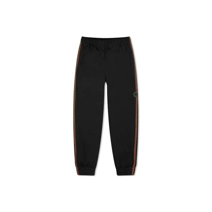 GUCCI Logo Embroidered Track Pants-0