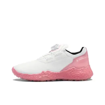 Ecco Walking BIOM H5 Low Top Golf Shoes Women's White Pink