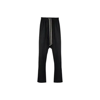 Rick Owens DRKSHDW Knitted Sports Pants Men's Black