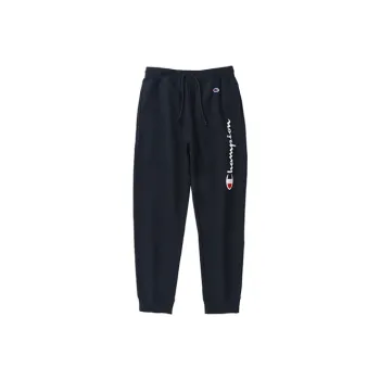 Champion Jogger Moderate Sports Pants Japan Version Men's Dark Blue