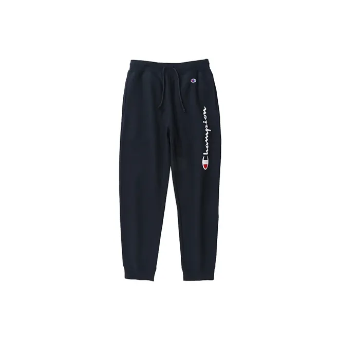 Champion Jogger Moderate Sports Pants Japan Version Men's Dark Blue-0