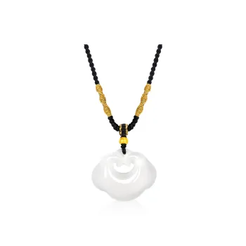 Love Jewelry Natural Chalcedony Jade Necklaces Unisex