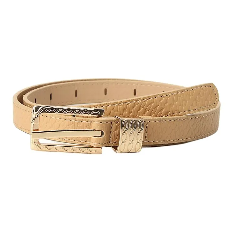 JEANSWEST PU Leather Belts Women's 2CM-7