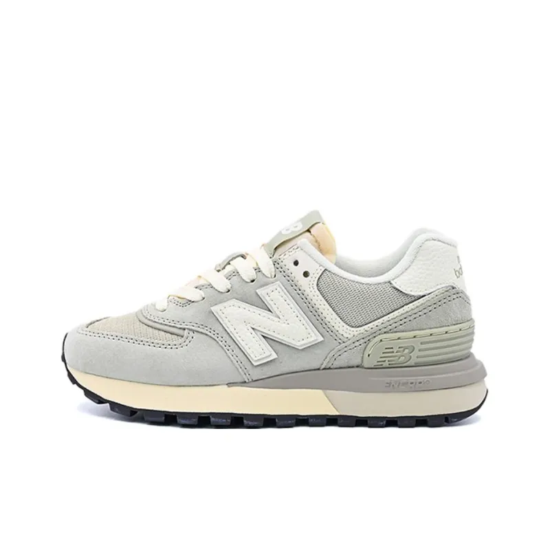 New Balance NB 574 Cushioning Slip Resistant Low Top Casual Shoes Unisex Gray-0