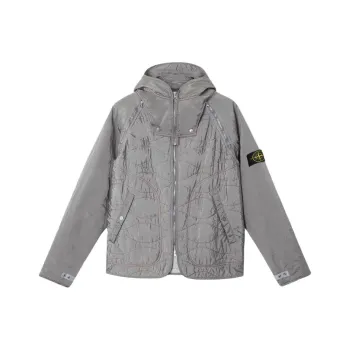 STONE ISLAND Snake Year Limited Collection Jackets Unisex Gray