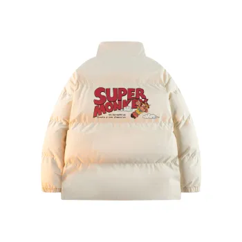 VniVerseVClub Puffer Jacket Unisex White