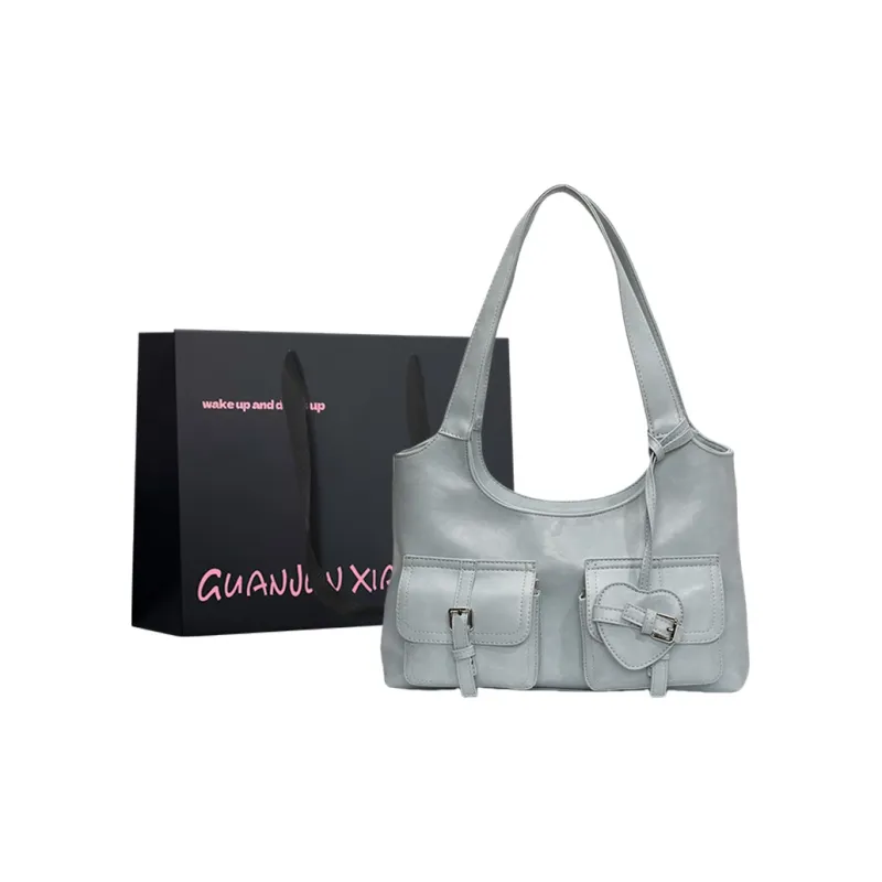 Champion Cub PU Shoulder Bag Women's White/Yellow/Blue/Black-8