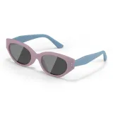 Purple Pink Frame with Blue Legs