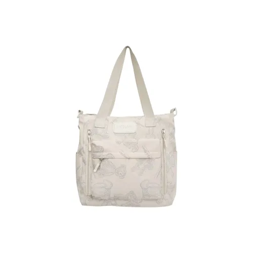 Tonlion Nylon Shoulder Bag Regular Women's Ecru