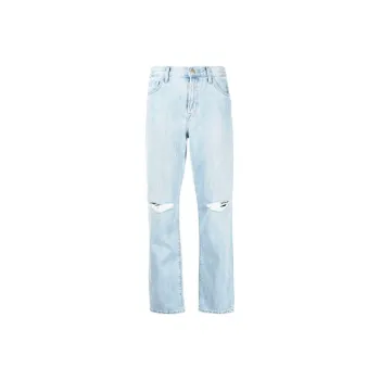 J BRAND SS21 Ripped Pants Jeans Men's Light Blue