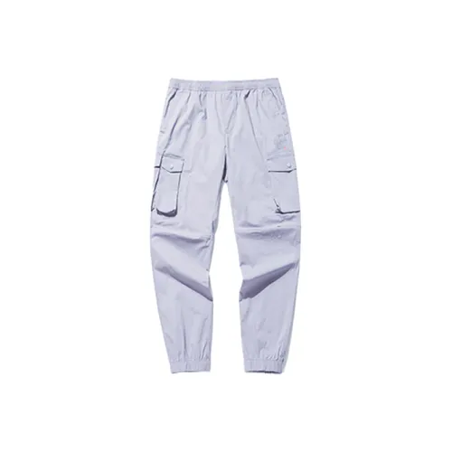 Anta Jogger Sports Pants Unisex Gray Purple