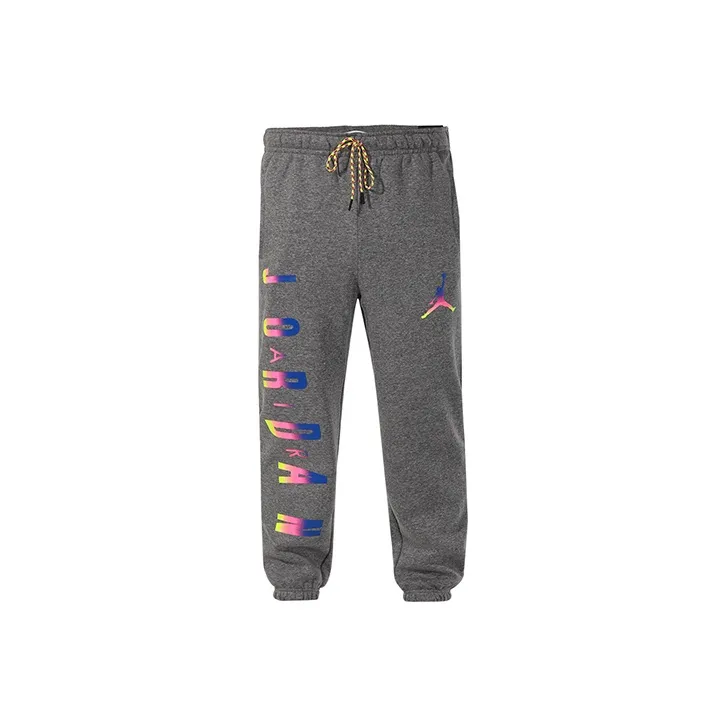Jordan Knitted Sweatpants Men's Gray-0