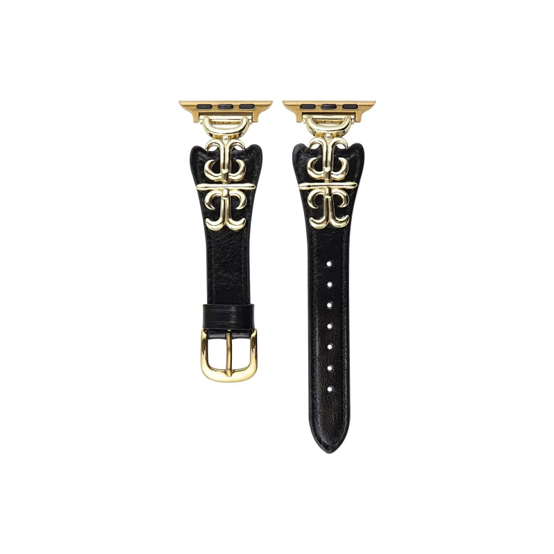 SOUTU Watch Band Apple Compatibility S10/9/8/7/6/5/4/3/2/1/SE Genuine Leather Material-4