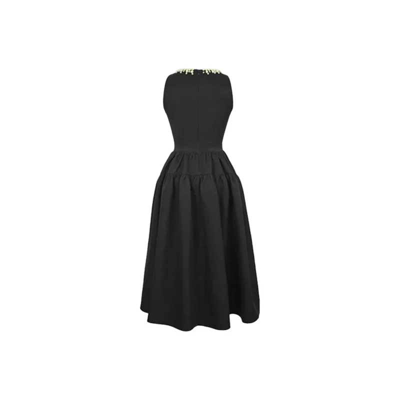 Nooidea Official Sleeveless Dress Women's Black-1