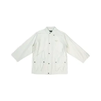 Balenciaga SS22 Parka Coats Men's Light Beige