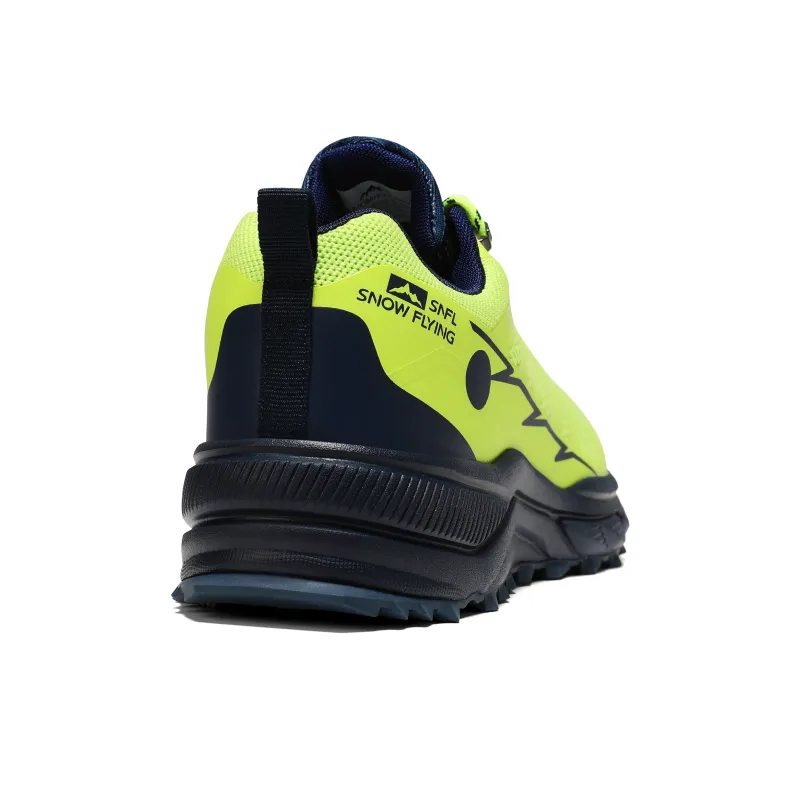 SNOW FLYING Wilderness Series Mountaineering Hiking Shoes Men's Neon Green-8