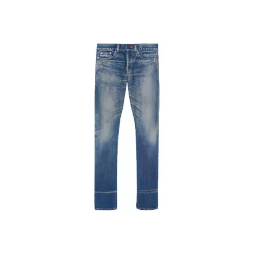 SAINT LAURENT Jeans Men Blue