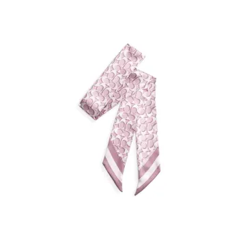 COACH Silk Scarves Women's Pink