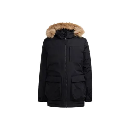 Adidas Parka Coats Men Black