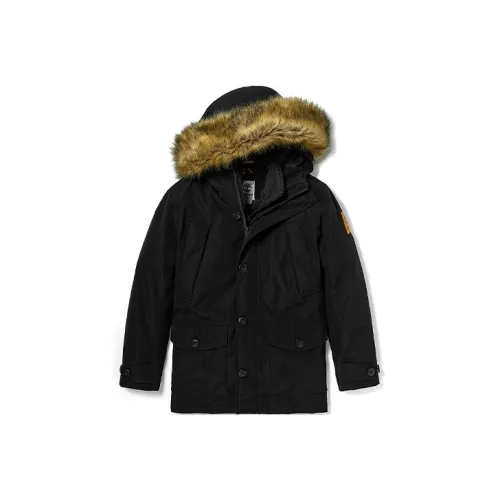 Timberland Parka Coats Men Black