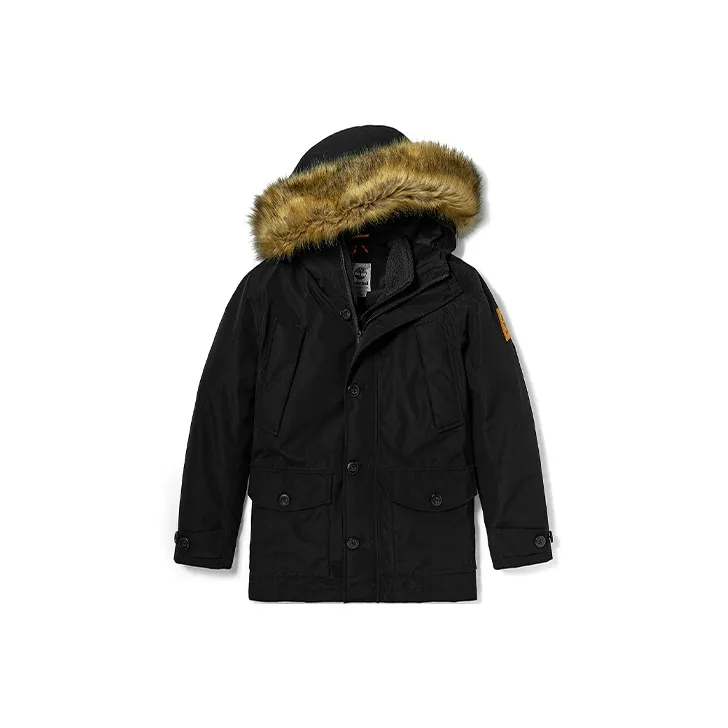 Timberland Parka Coats Men Black-0
