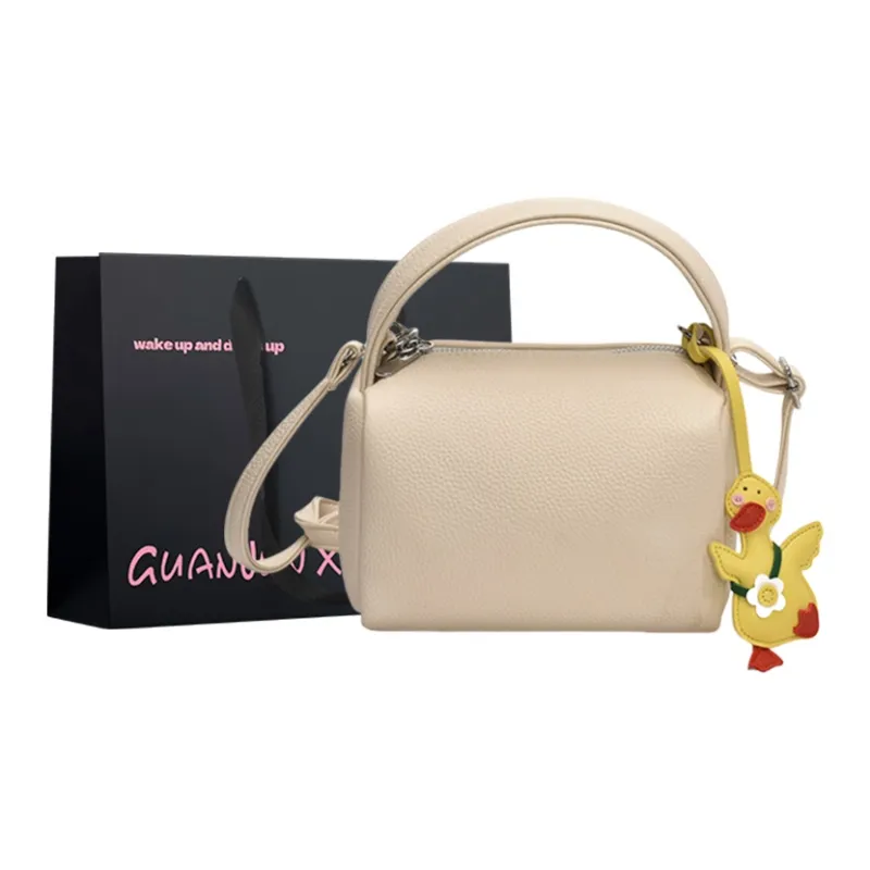 Champion Cub PU Handbag Women's Ecru/Pink/Yellow/Black-0