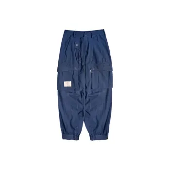 PROS BY CH Casual Pants Unisex Dark Blue