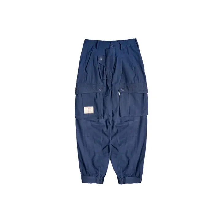PROS BY CH Casual Pants Unisex Dark Blue-0