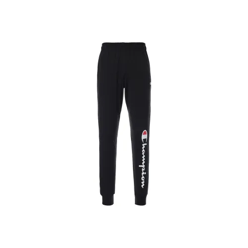 Champion Knitted Sports Pants US Version Unisex Black